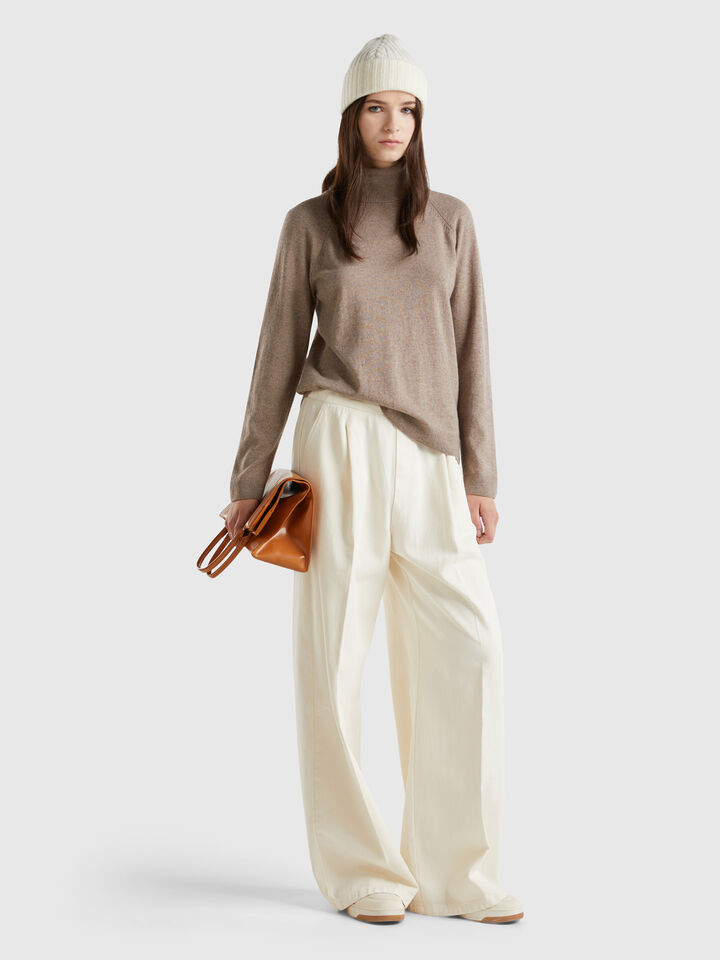 TURTLE NECK SWEATER Women image number 3